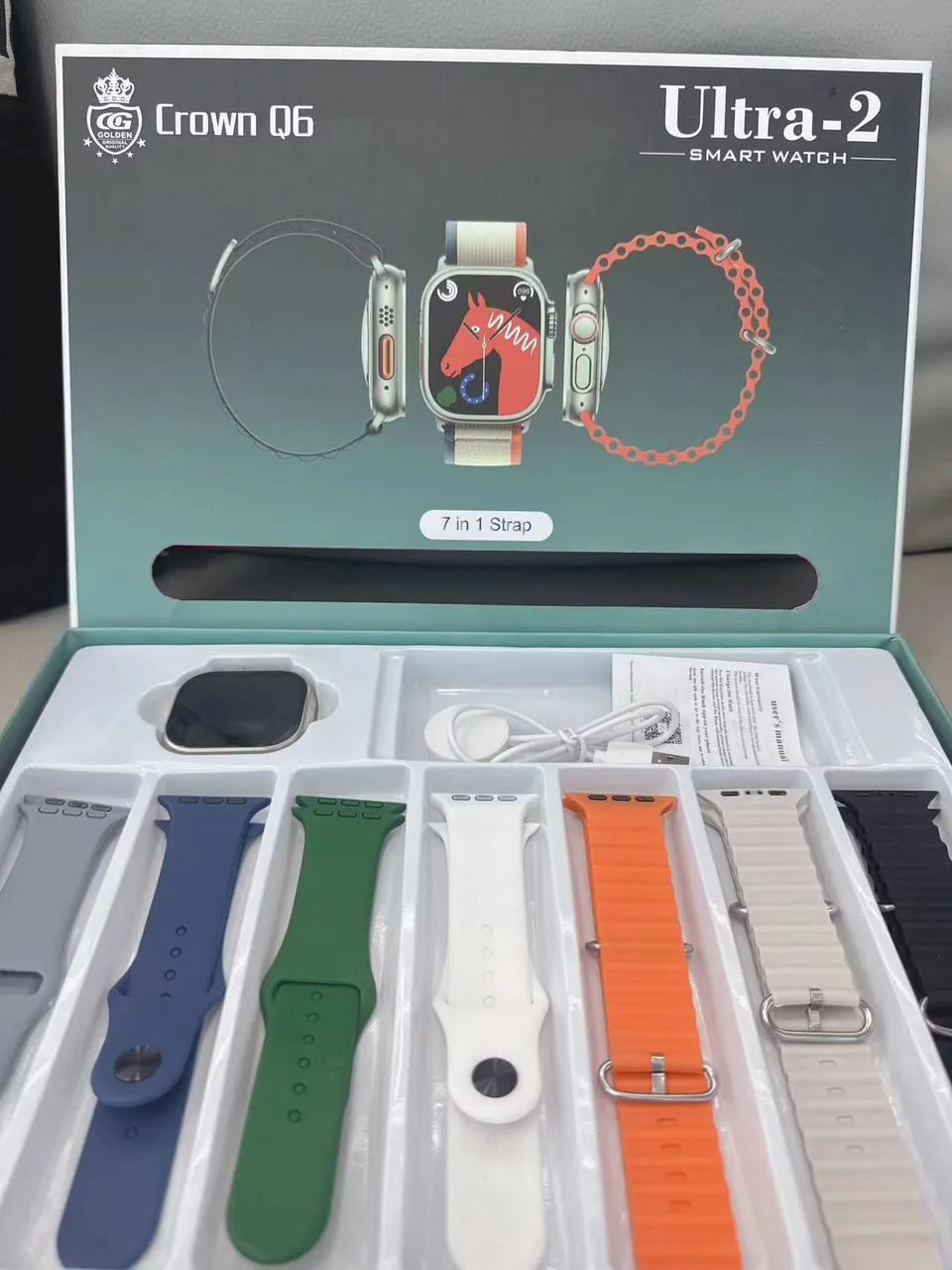 7-in-1-Strap-Ultra-2-Smart-Watch.webp 7 in 1 Strap Ultra 2 Smart Watch - Image 1