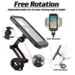 Best 360 Rotation Motorcycle Phone Holder
