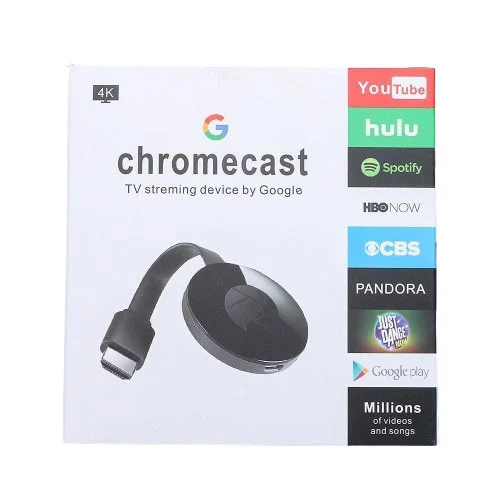 Chromecast-4K-hdmi-dongle-for-tv.webp Chromecast 4K hdmi dongle for TV - Image 1