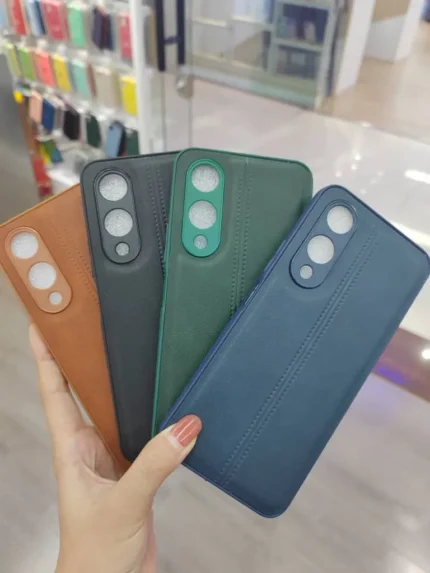 Leather Mobile Back Cover