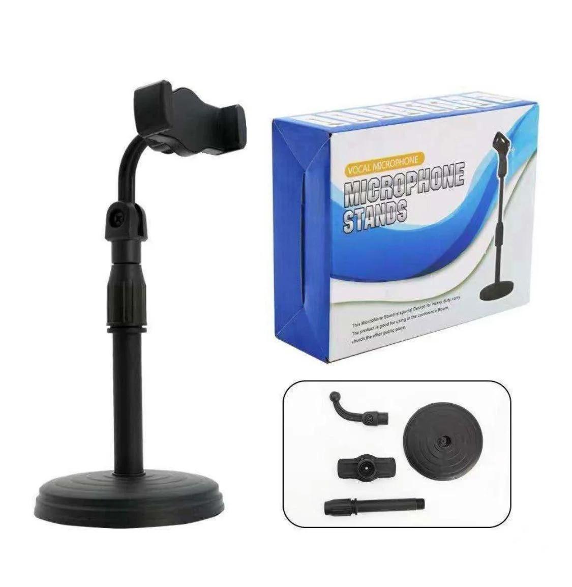 Microphone-Stand-Mobile-Holder.webp Microphone Stand Mobile Holder - Image 1