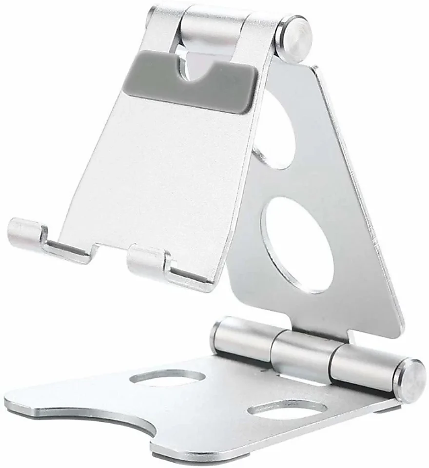 Mobile-Phone-Stands-Portable-Phone-Holder-Phone-Dock-Universal-Stand-Holder-for-Phone.webp Mobile Phone Stands Universal Stand Holder Metal - Image 1