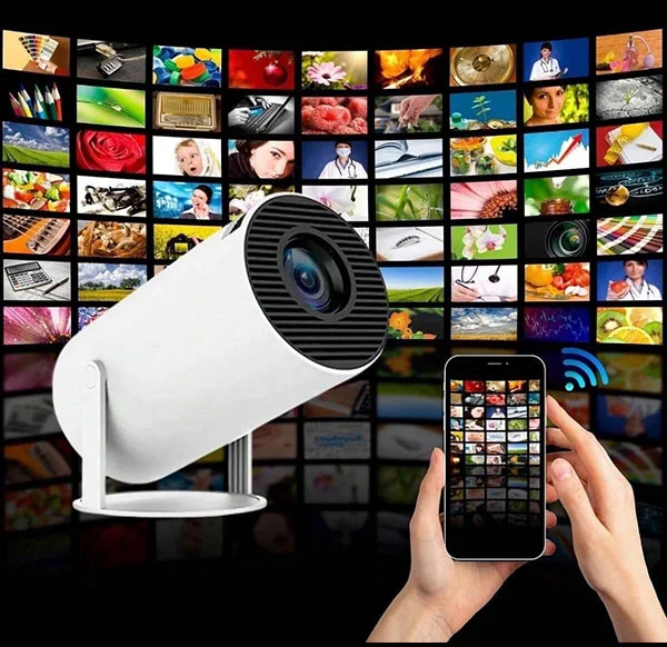Portable-Home-Projector.webp Portable Home Projector | Mini Projector with Big Screen Experience - Image 1