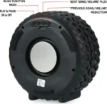 Tyre Shape Portable Wireless Bluetooth Speaker - Image 2